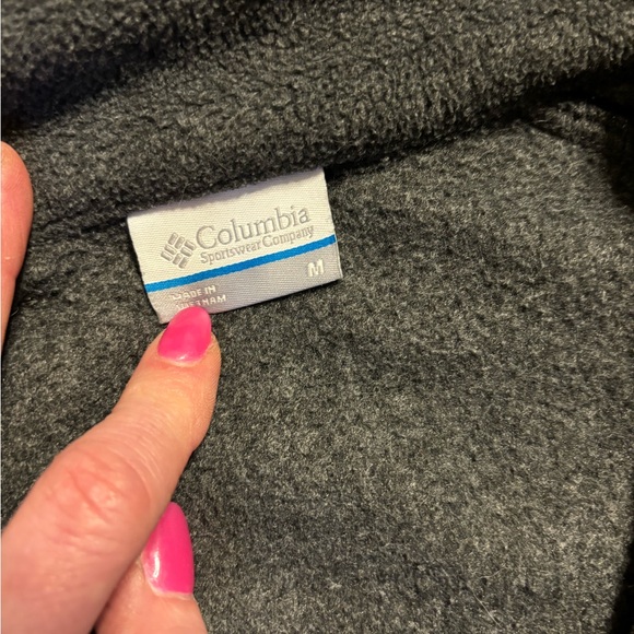 COLUMBIA “Benton Springs” Fleece Jacket, Size Medium - Picture 3 of 6